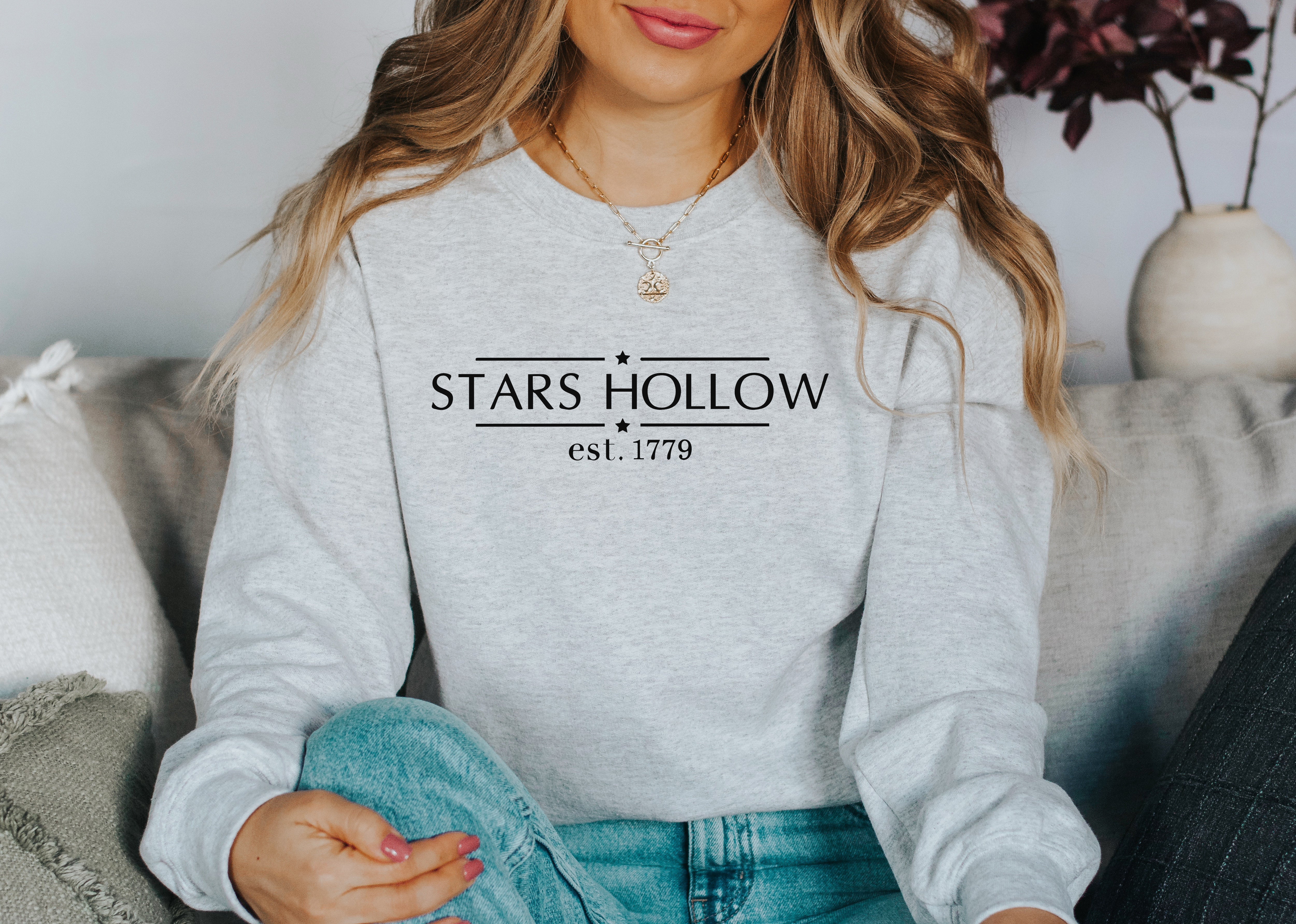 stars hollow sweatshirt