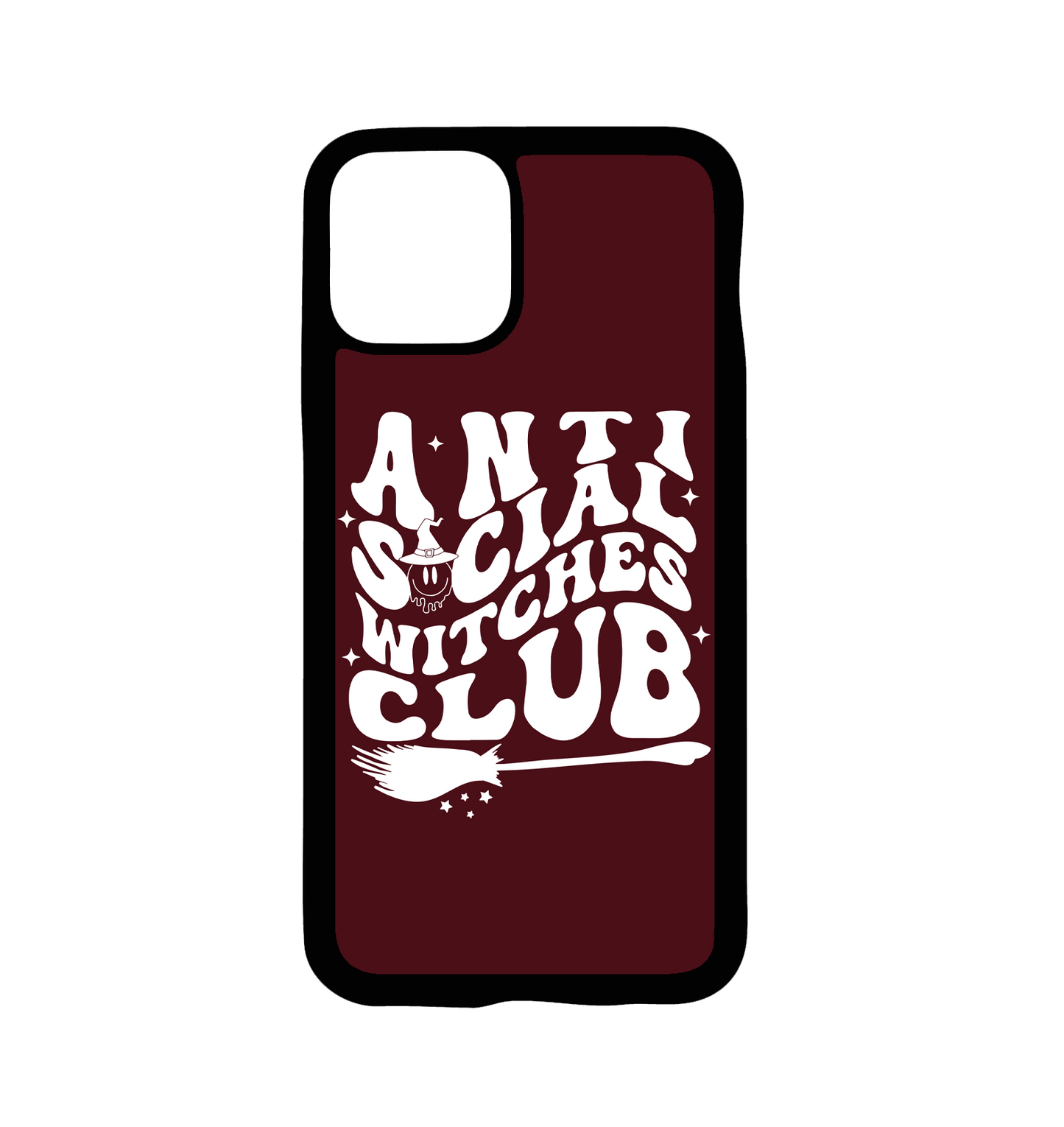 ANTISOCIAL WITCH CLUB PHONECASE