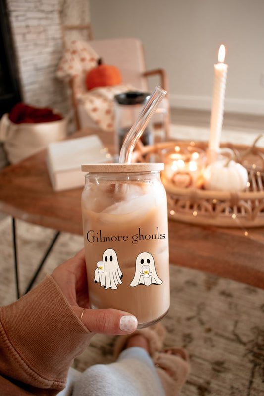 GILMORE GHOULS CAN GLASS CUP