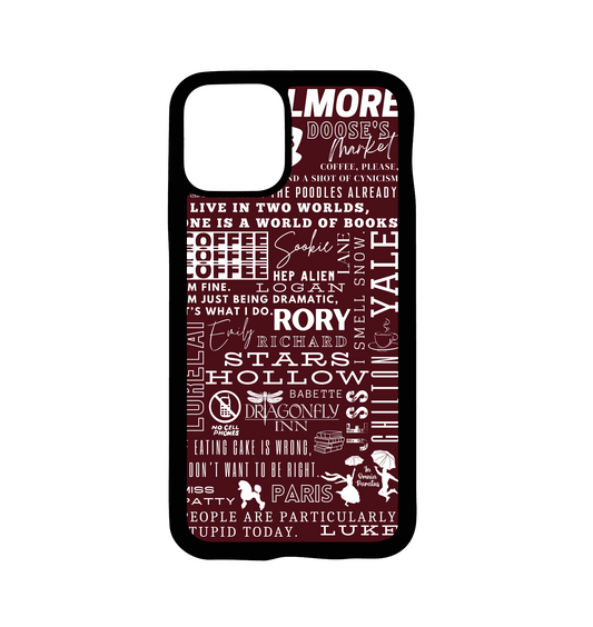 GILMORE QUOTES PHONECASE