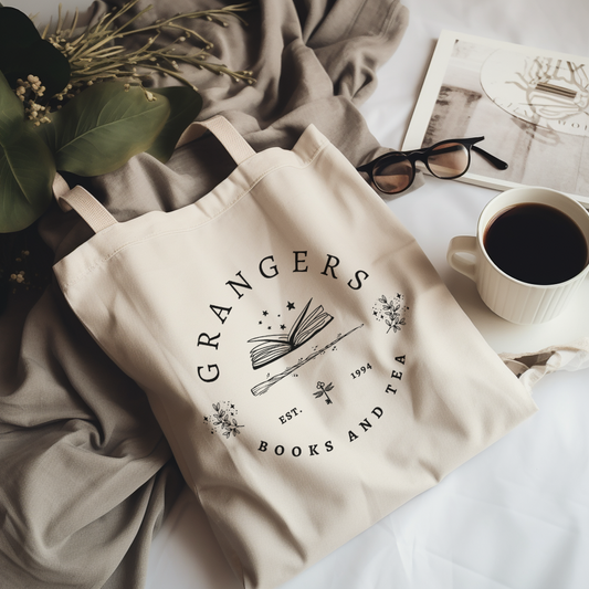 GRANGERS BOOKS TOTE BAG