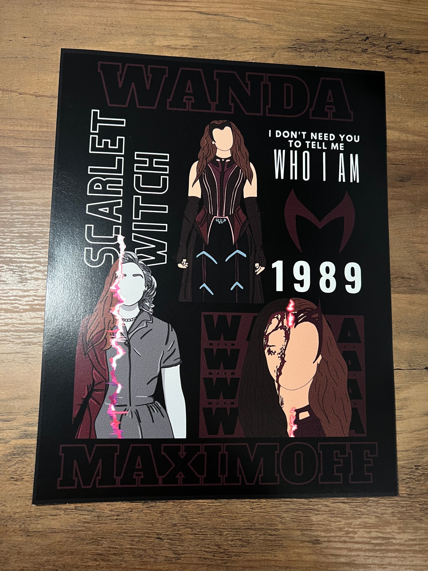 WANDA MAXIMOFF GRAPHIC POSTER*