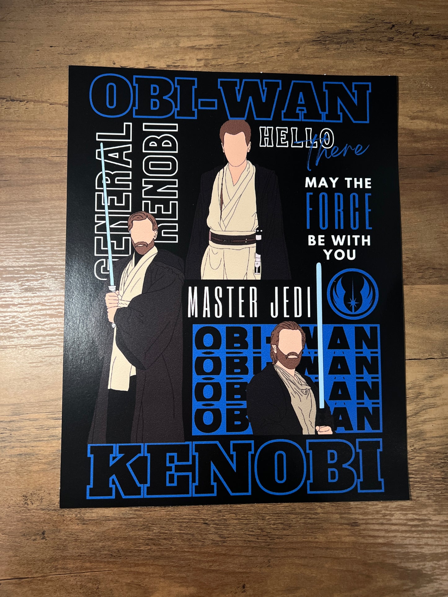 OBI-WAN KENOBI GRAPHIC POSTER*