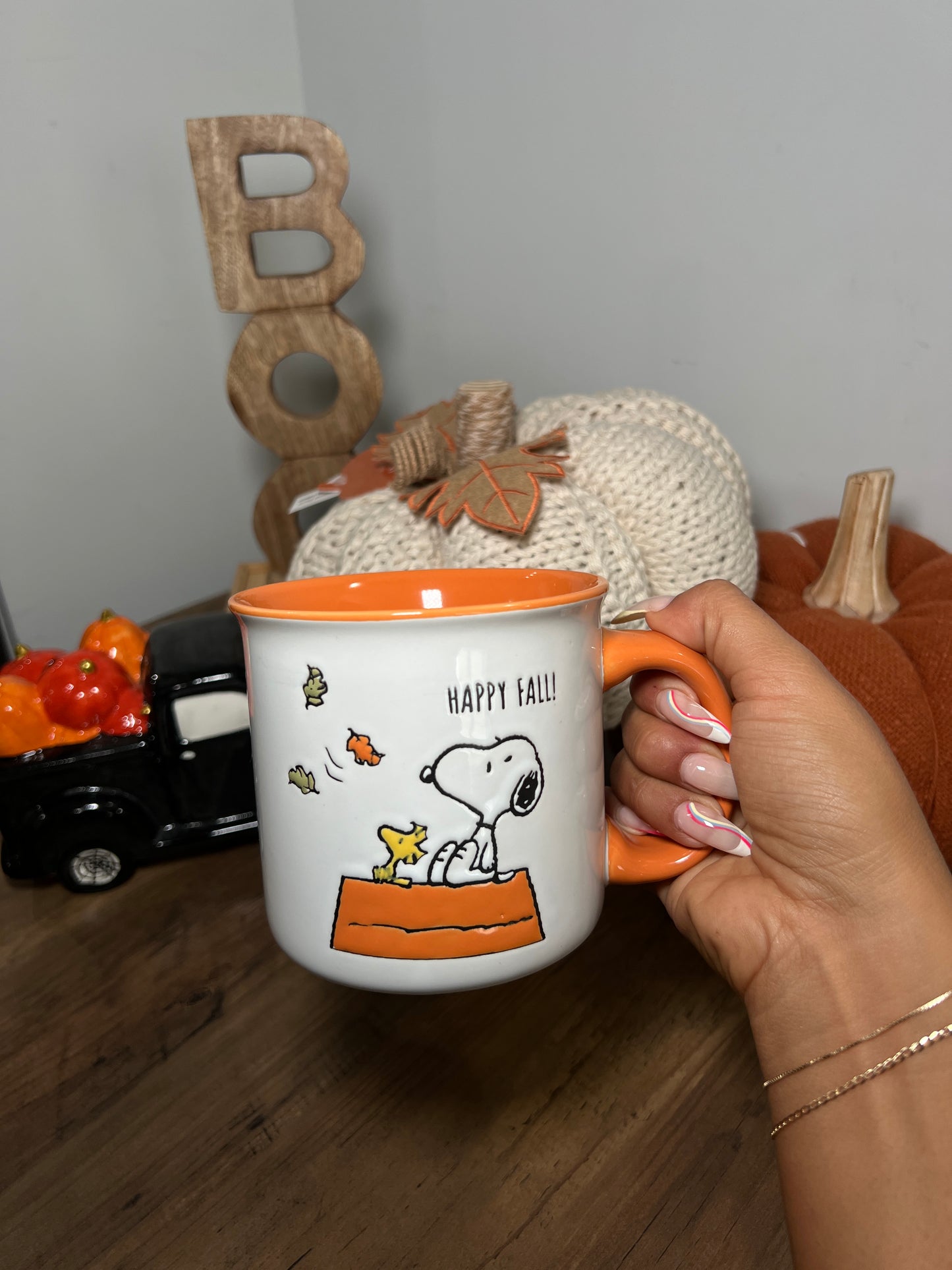 SNOOPY HAPPY FALL MUG