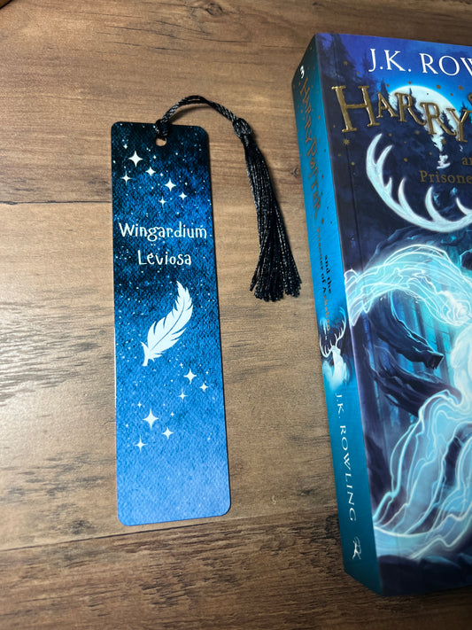 WINGARDIUM LEVIOSA BOOKMARK