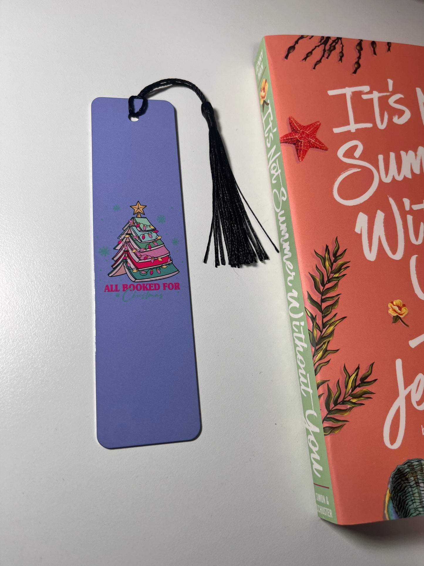 ALL BOOKED FOR XMAS BOOKMARK