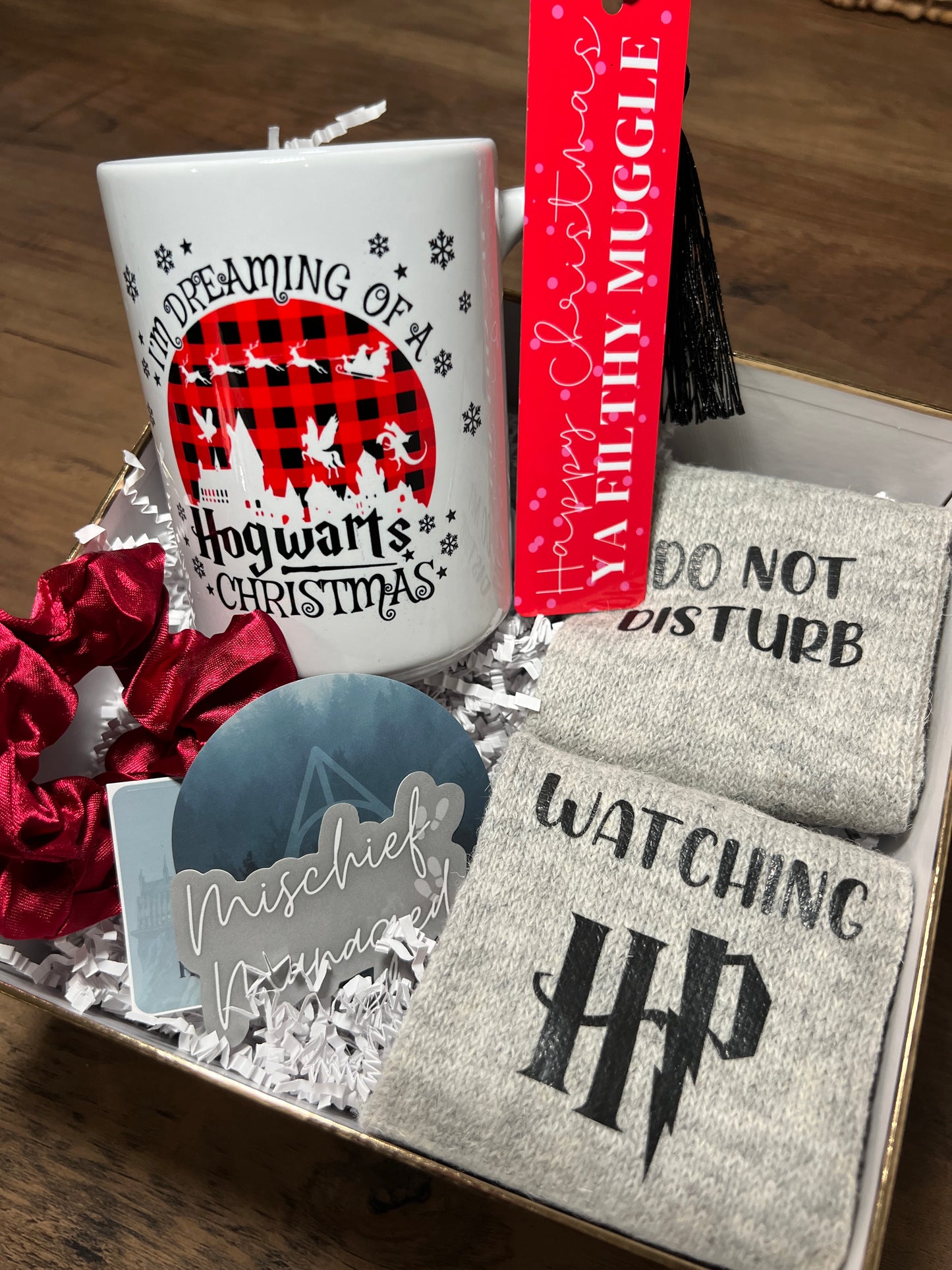 HP SCHOOL CHRISTMAS MUG GIFTSET