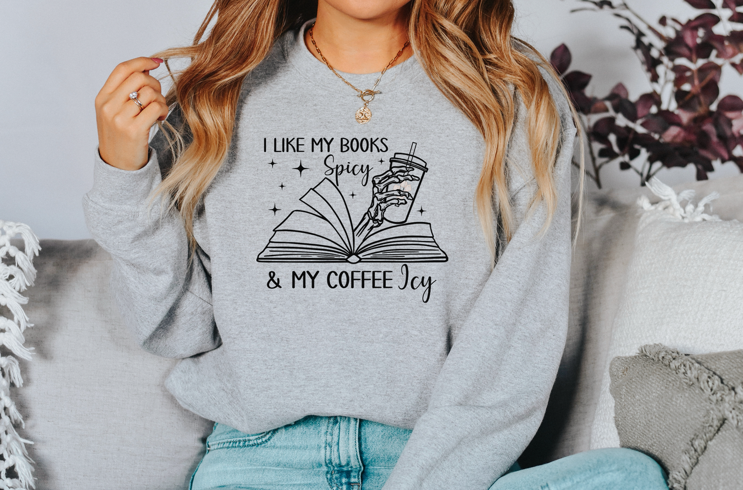 BOOKS SPICY COFFEE ICY