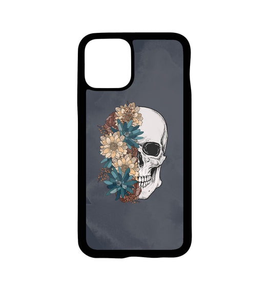 SKULL FLOWERS PHONECASE