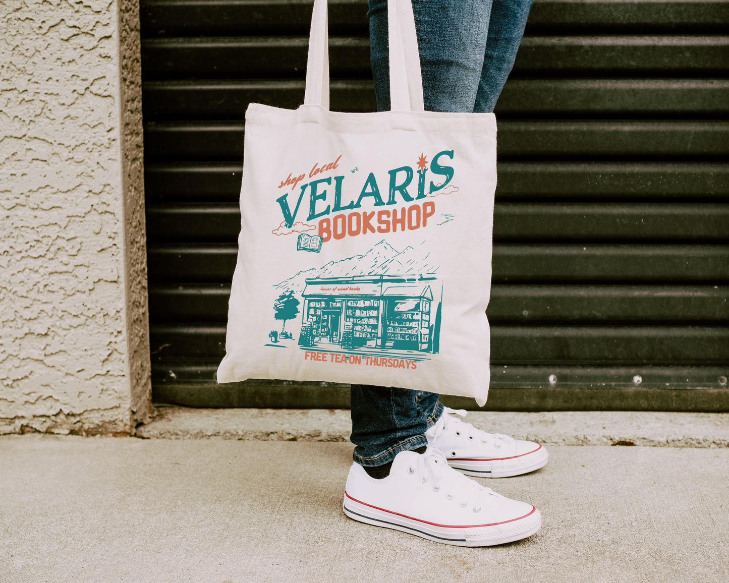 VELARIS BOOKSHOP TOTE BAG