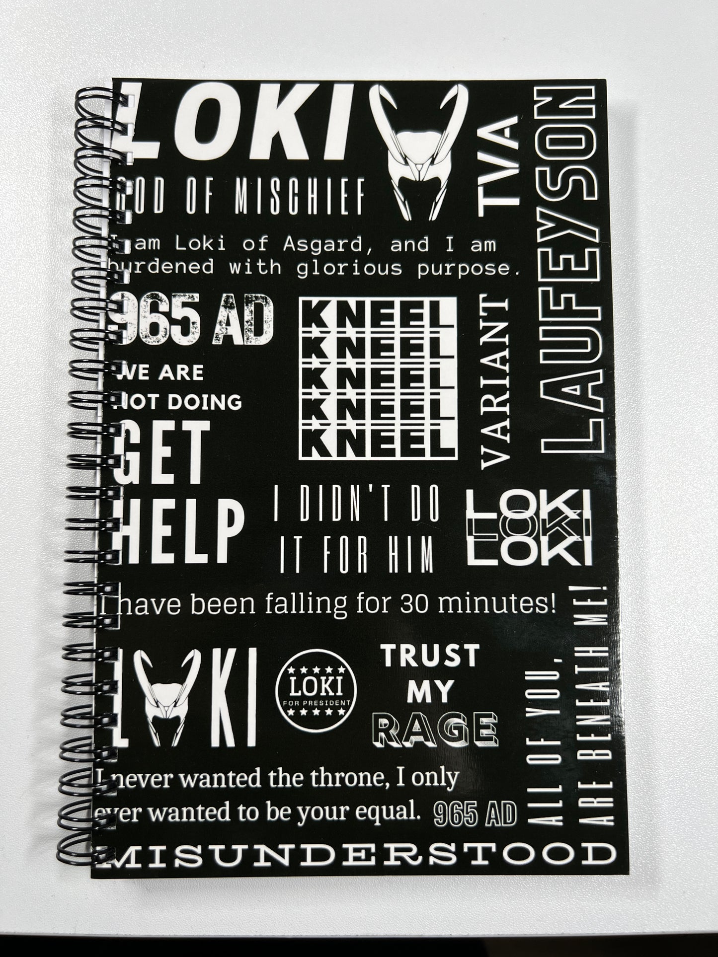 MCU QUOTES NOTEBOOKS*