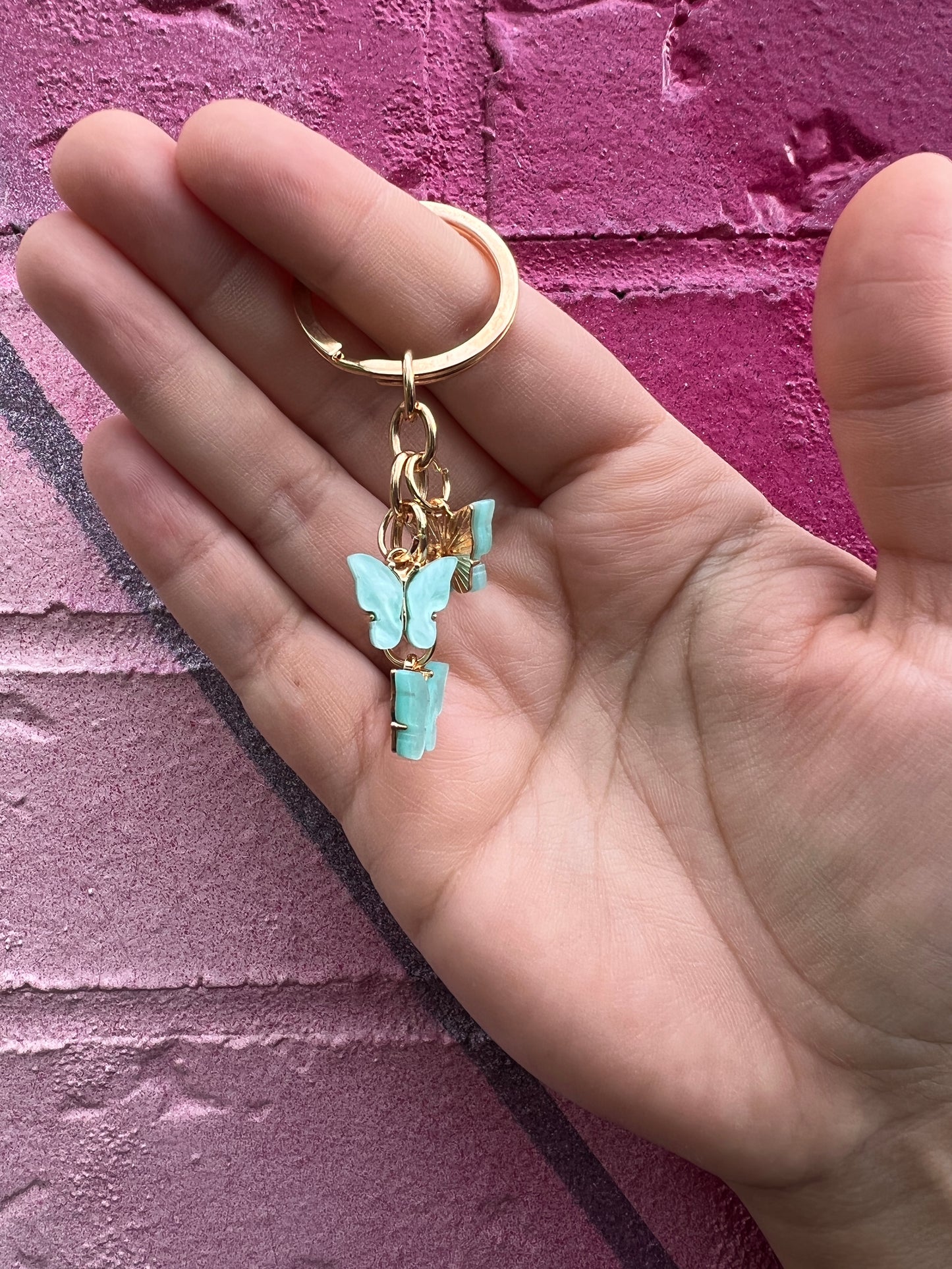 MINI BUTTERFLIES KEYCHAIN