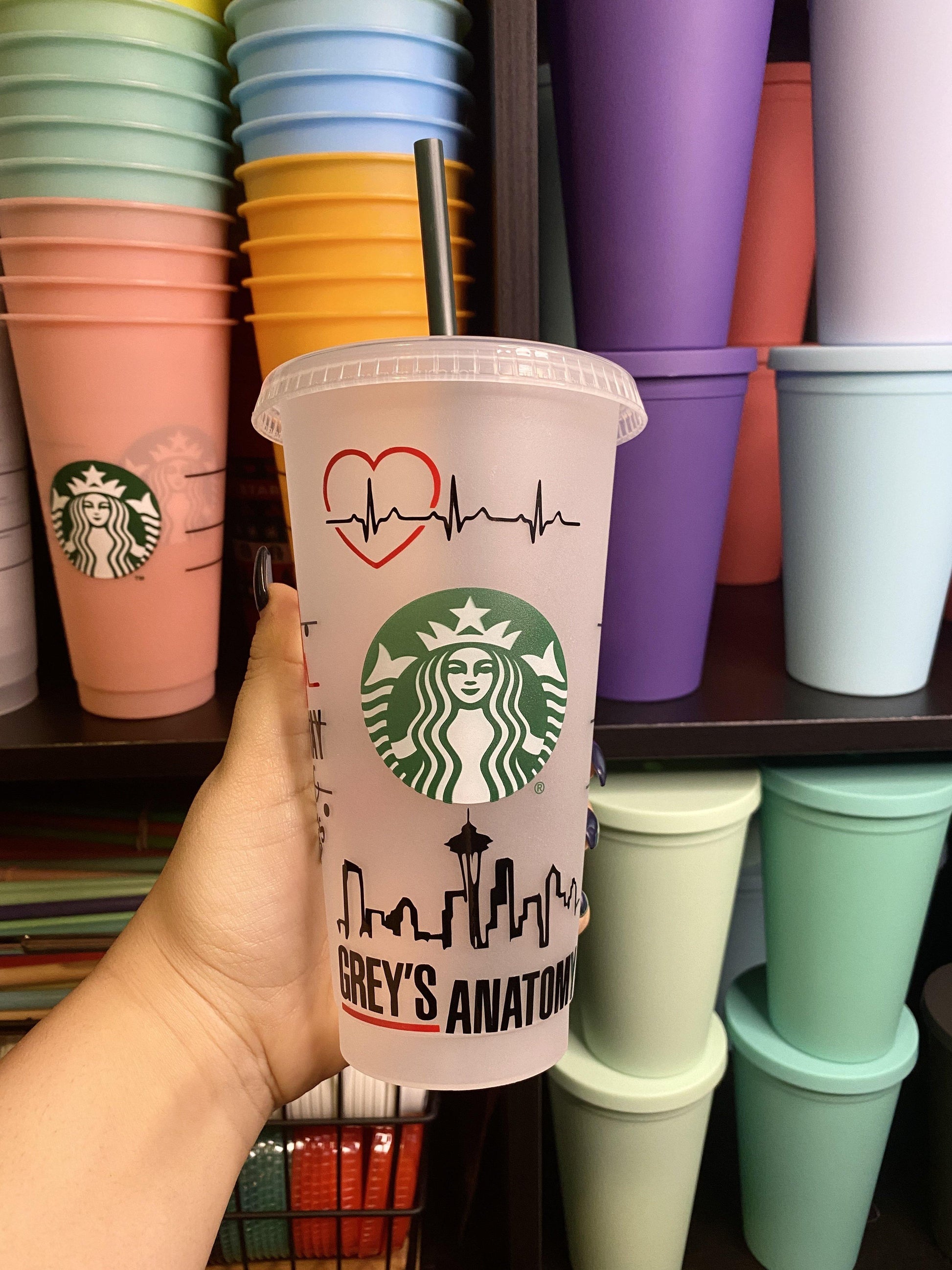 Custom Starbucks Reusable Coffee Cups