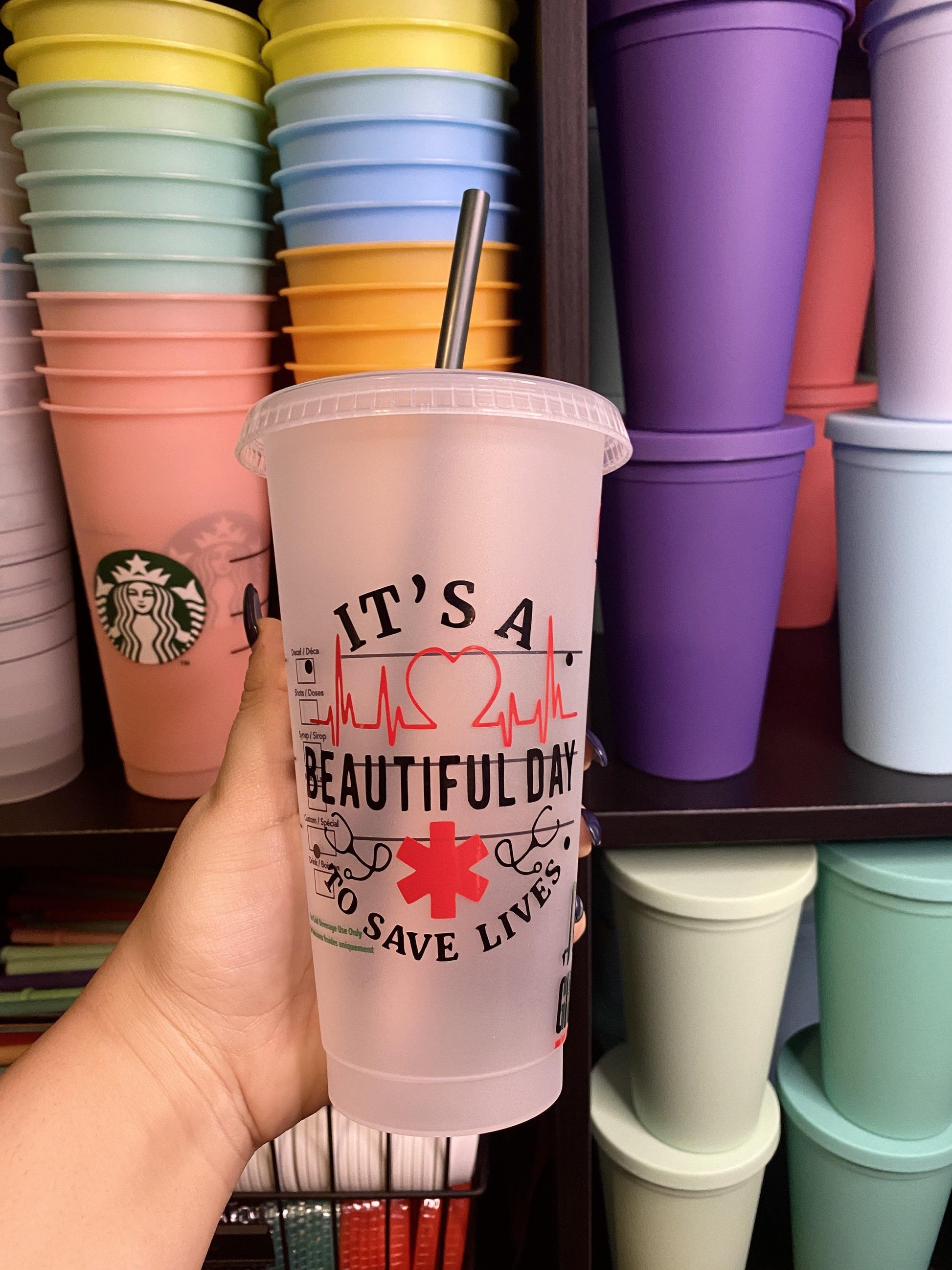 Starbucks Custom Cups