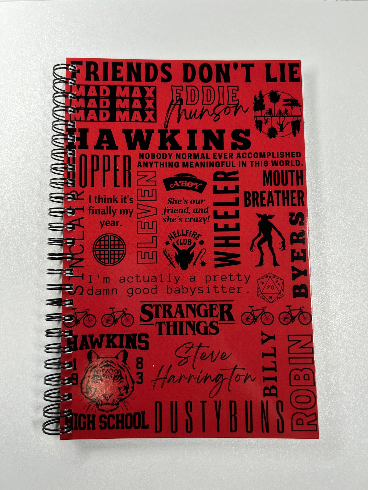 STRANGER QUOTES NOTEBOOK*