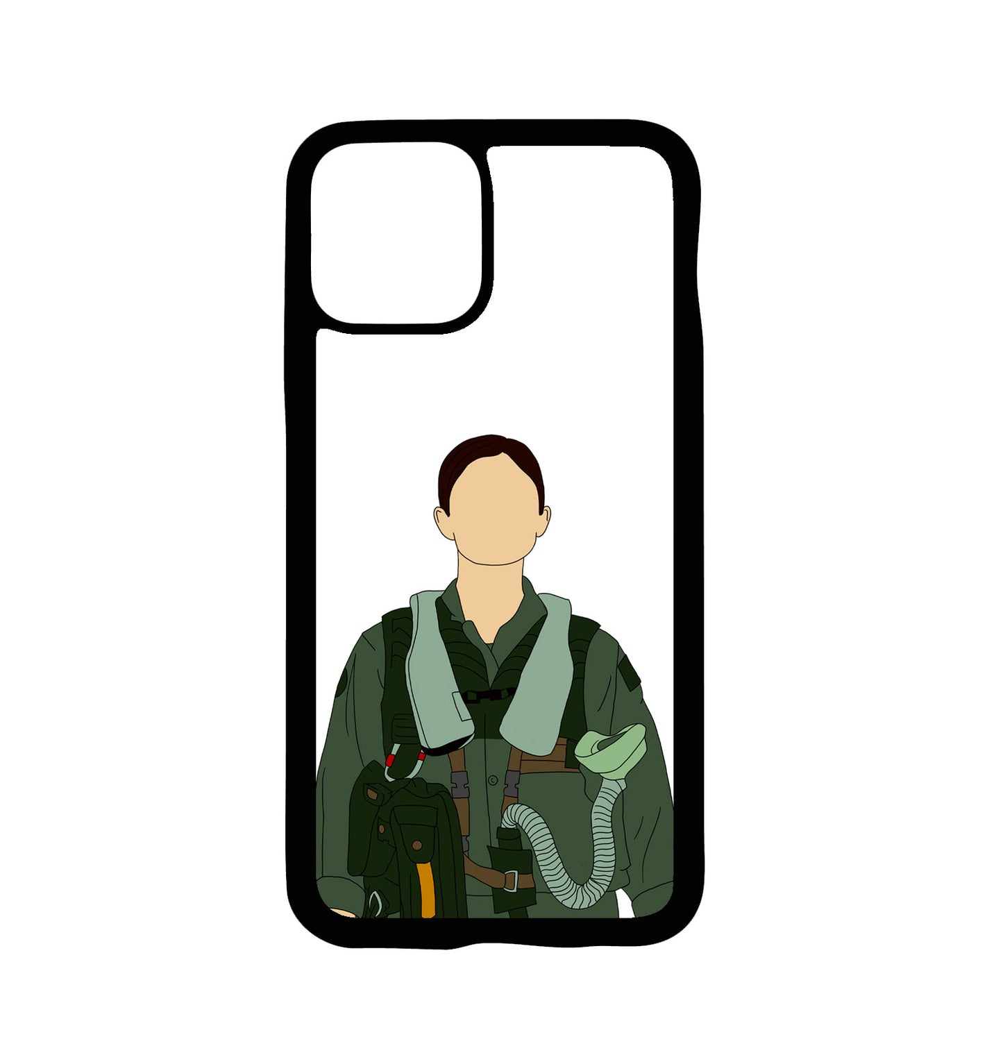 PHOENIX Top Gun Phone Case Detailed By Me Inc